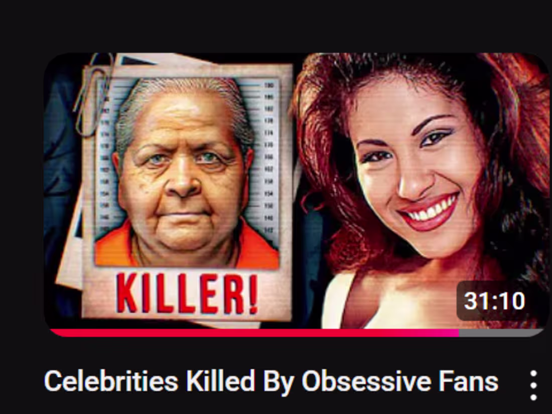 Cover image for Celebrities Killed By Obsessive Fans - YouTube