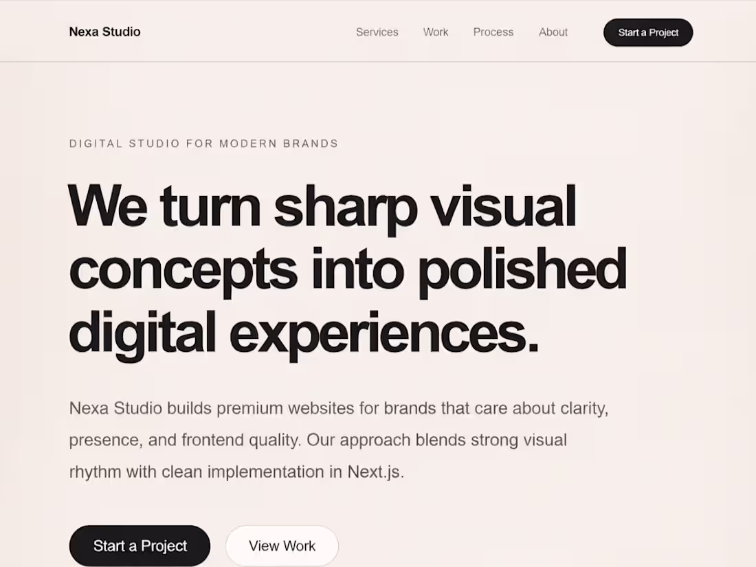 Cover image for Nexa is a modern AI-powered