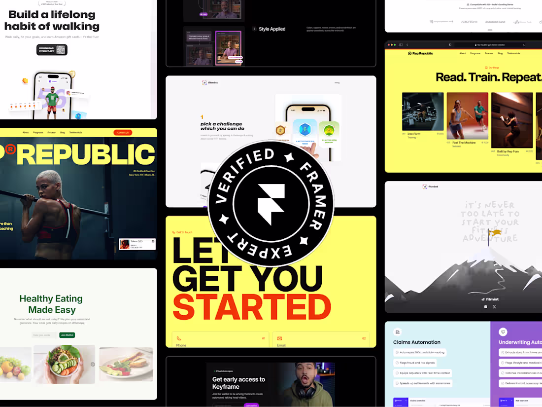 Cover image for Framer Website Design & Development