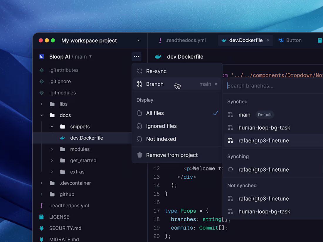 Cover image for Bloop AI - Can answer any question about your codebase