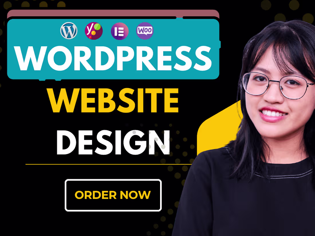 Cover image for I will design/redesign wordpress website, or business website 