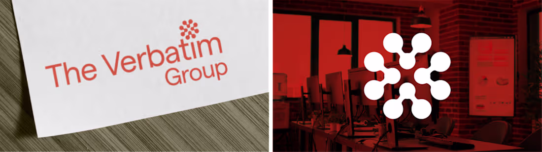 Cover image for Verbatim Brand Identity Development