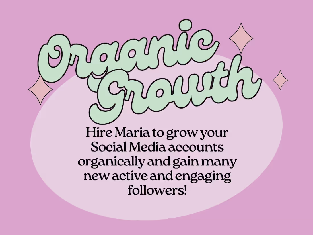 Cover image for Organic Social Media Growth Strategy