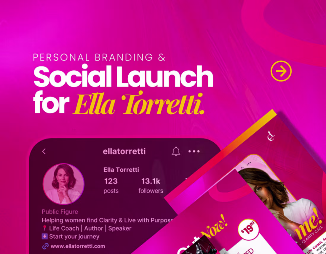 Cover image for Ella Torretti - Social Media Presence