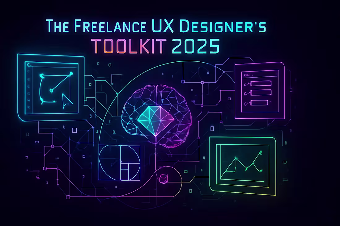 Cover image for The Freelance UX Designer's Toolkit 2025: Top Software for Design, Research & Management