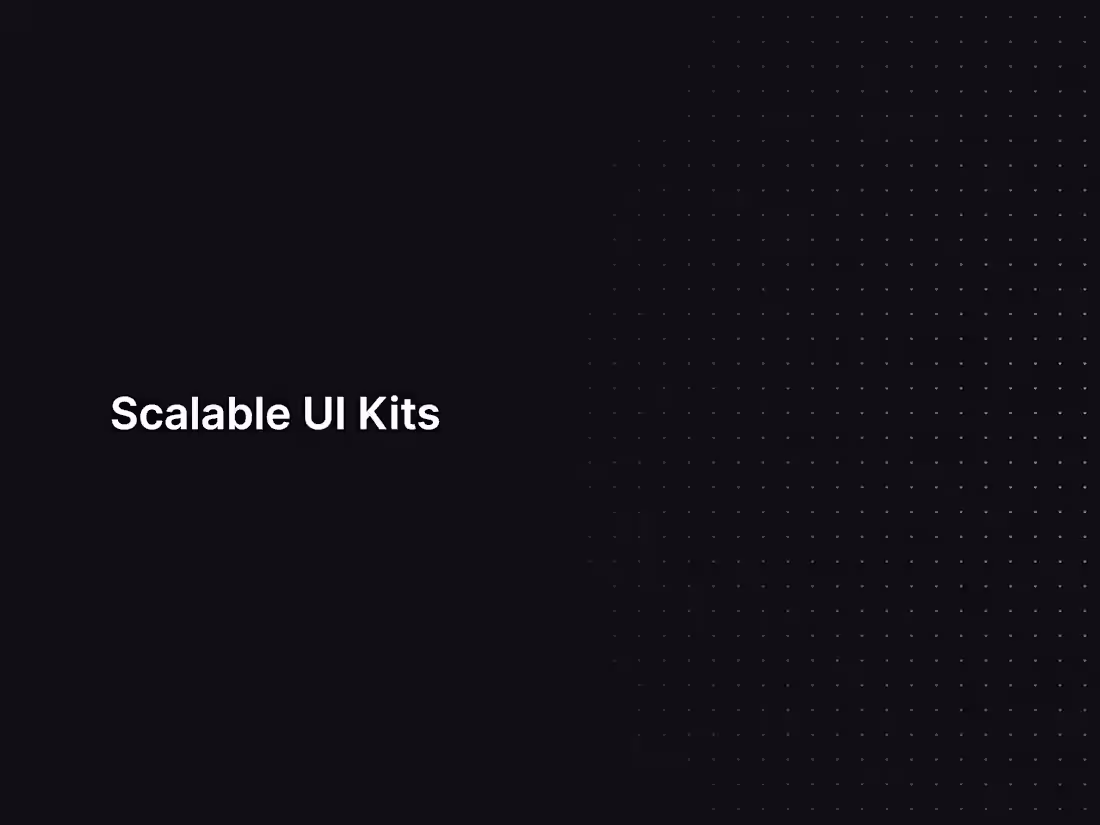 Cover image for Scalable UI Kit