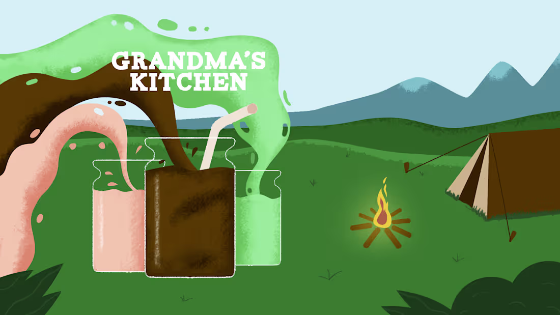 Cover image for Personal illustration project for fictitous Protein Shake br...