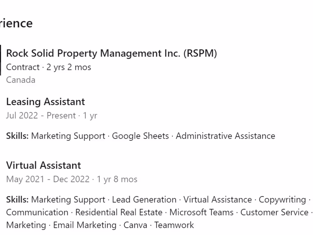 Cover image for Virtual Assistant for a Real Estate Firm
