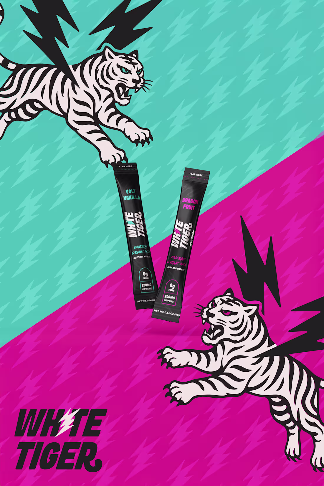 Cover image for White Tiger - Branding & Packaging Design 🔥