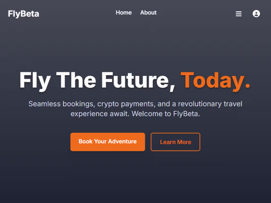 Cover image for Flybeta - Flight Booking Startup