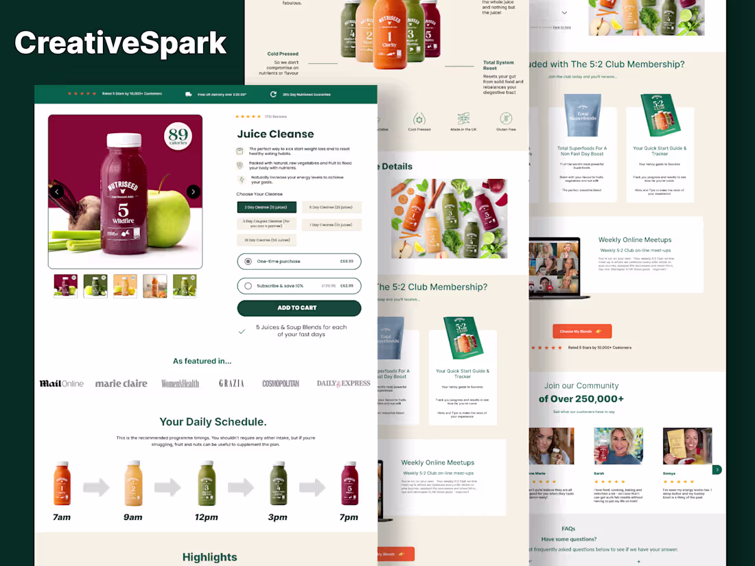 Cover image for Landing Page Develop In Replo