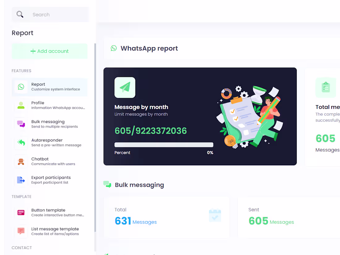 Cover image for I will provide you WhatsApp bulk message tool