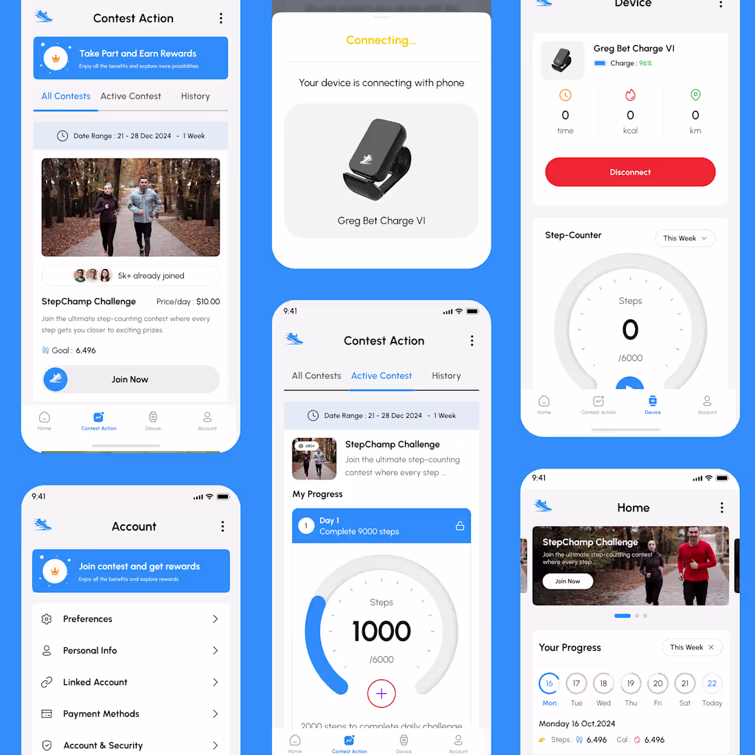 Cover image for Greg Bet – App Development for Gamified Fitness & Step Tracking