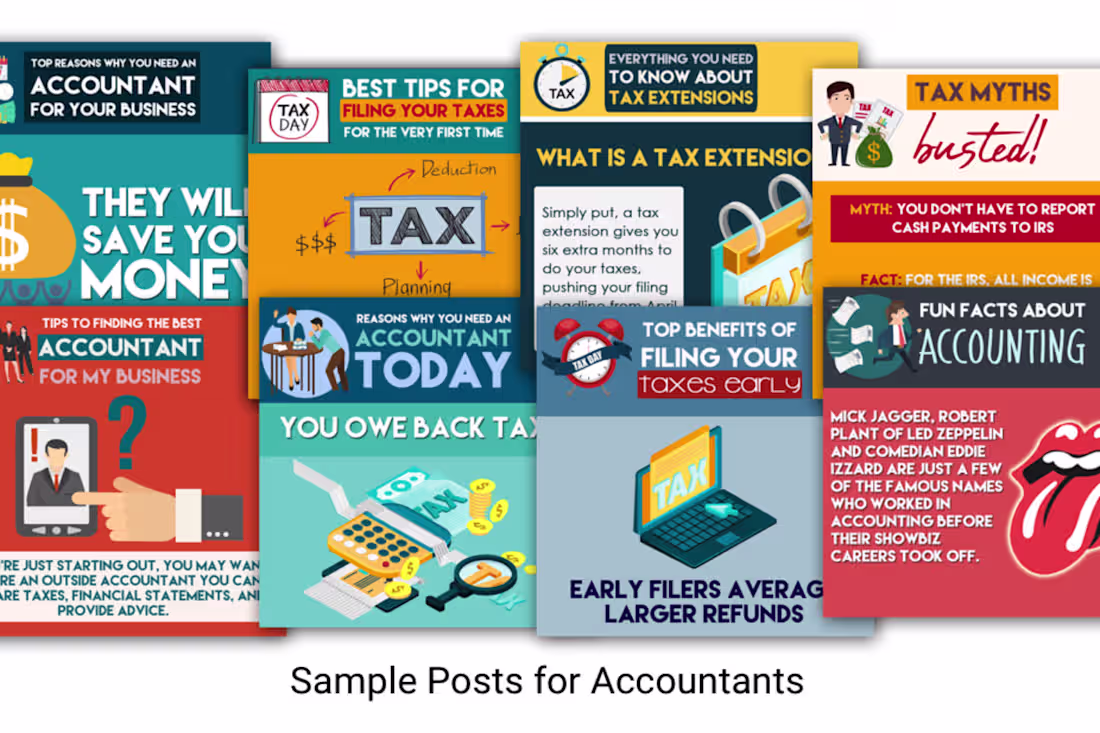 Cover image for Custom social media posts