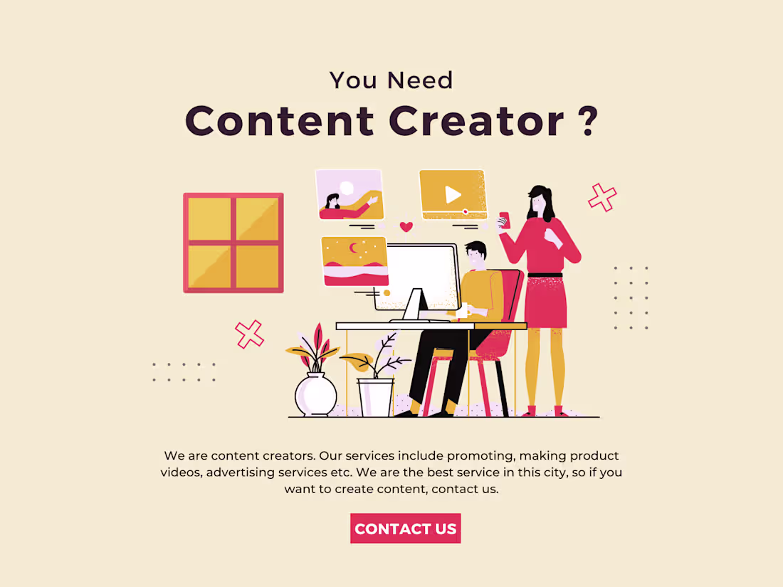 Cover image for Content creator