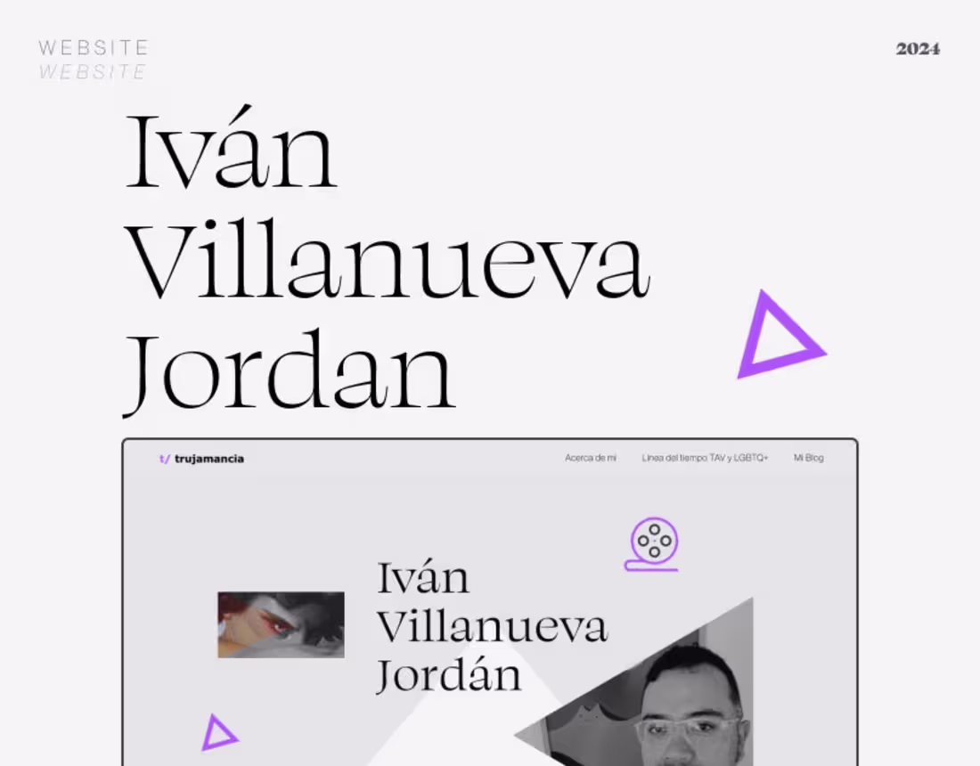 Cover image for Trujamancia - Iván Villanueva web design