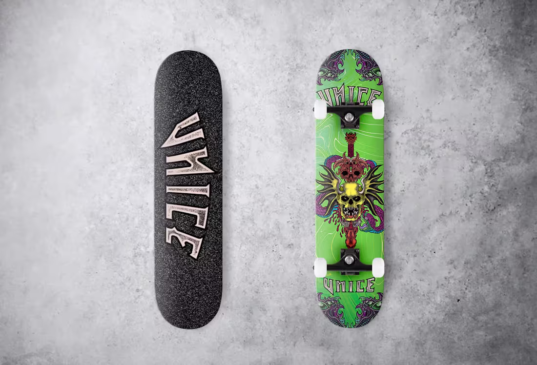 Cover image for Skateboard Series Graphic Art