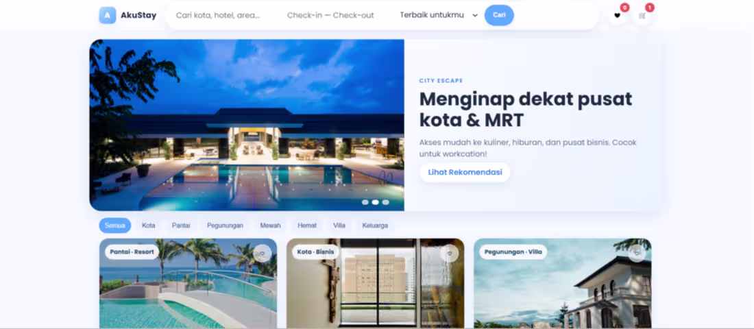 Cover image for Just finished developing the official website for Akustay Ho...