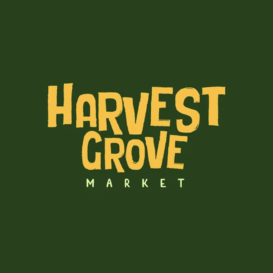 Cover image for Branding & Visual Identity for Harvest Grove Market