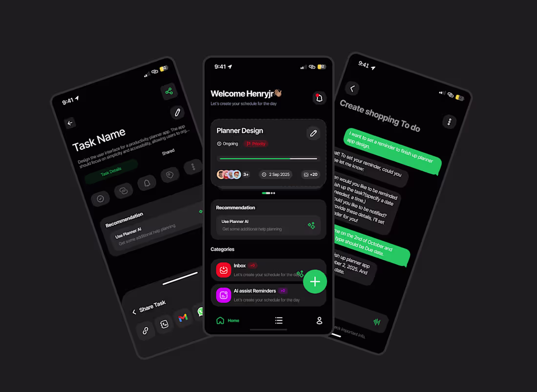 Cover image for An energized todo app centered around friends and family