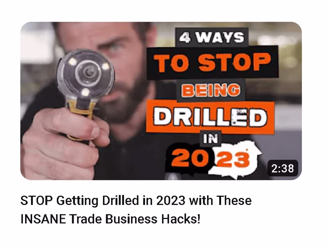 Cover image for STOP Getting Drilled in 2023 with These INSANE Trade Business H…