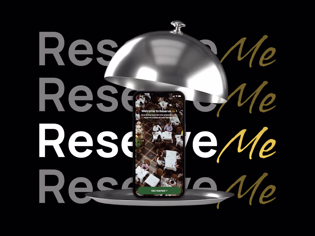 Cover image for ResserveMe - a table reservation app