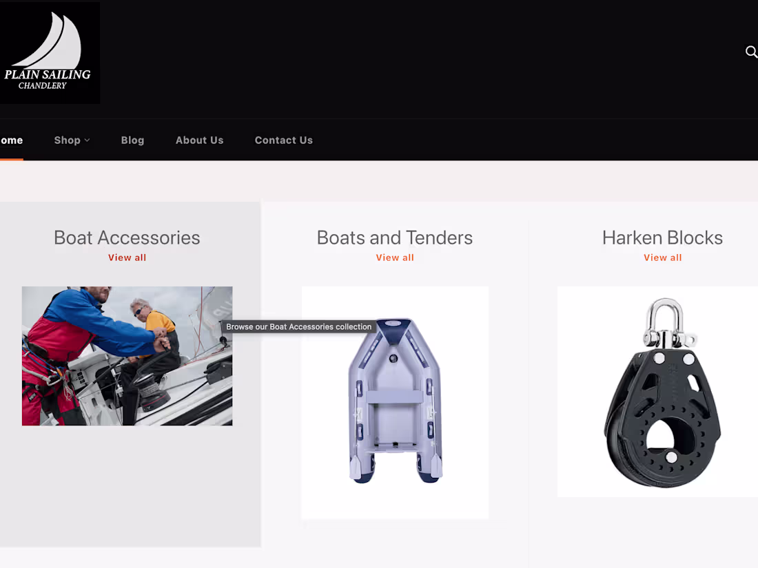 Cover image for Sailing Store