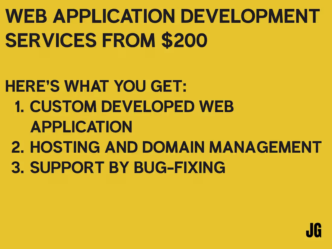 Cover image for Web Application To Meet Your Business Needs