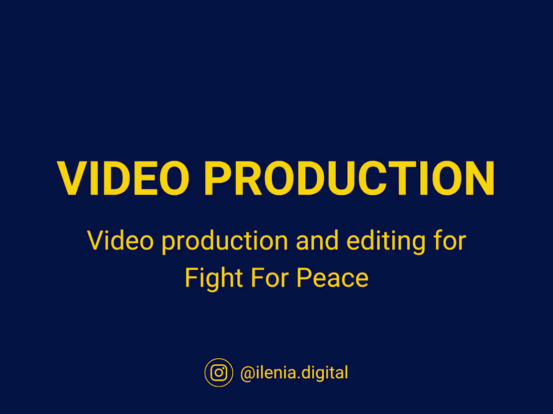 Cover image for Video creating and editing for youth charity