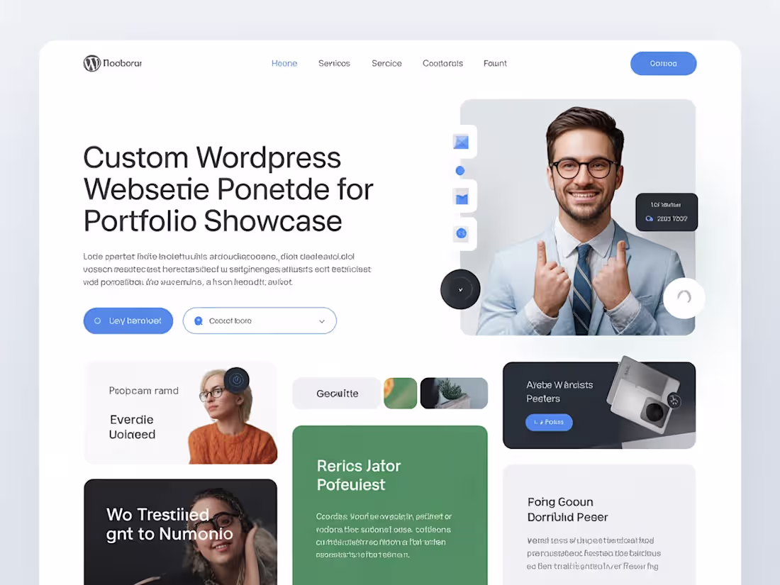 Cover image for wordpress website design