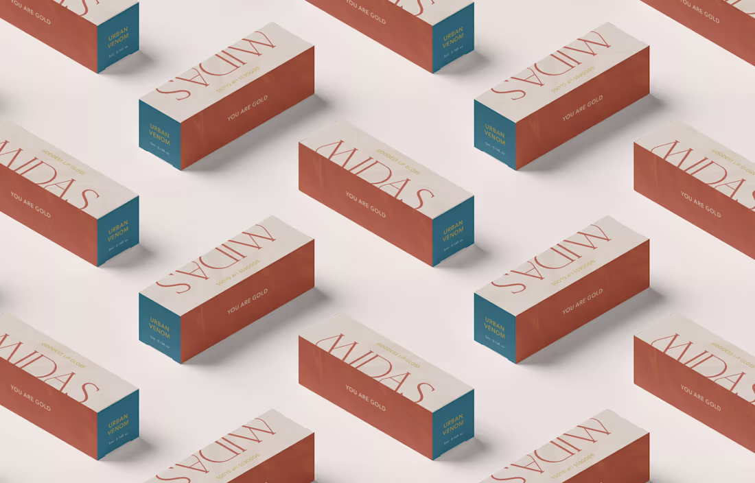 Cover image for Midas Cosmetics Rebranding