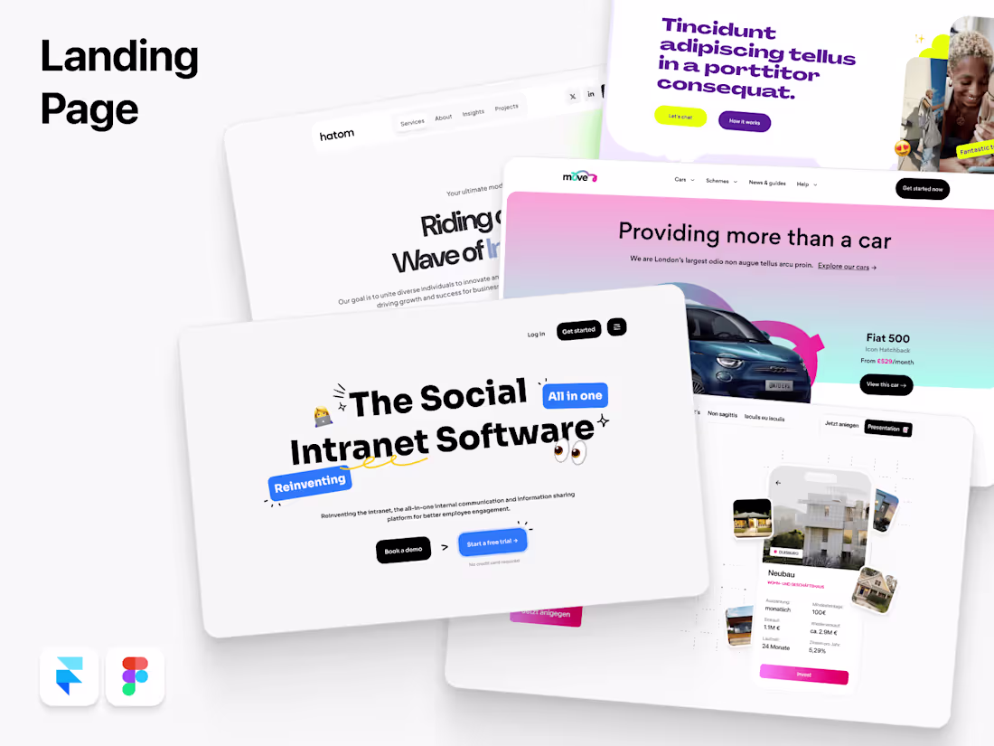 Cover image for Framer Landing Page Design & Development