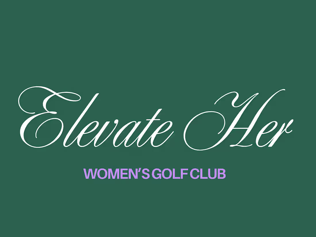 Cover image for Elevate Her Women's Golf Club Merch Design