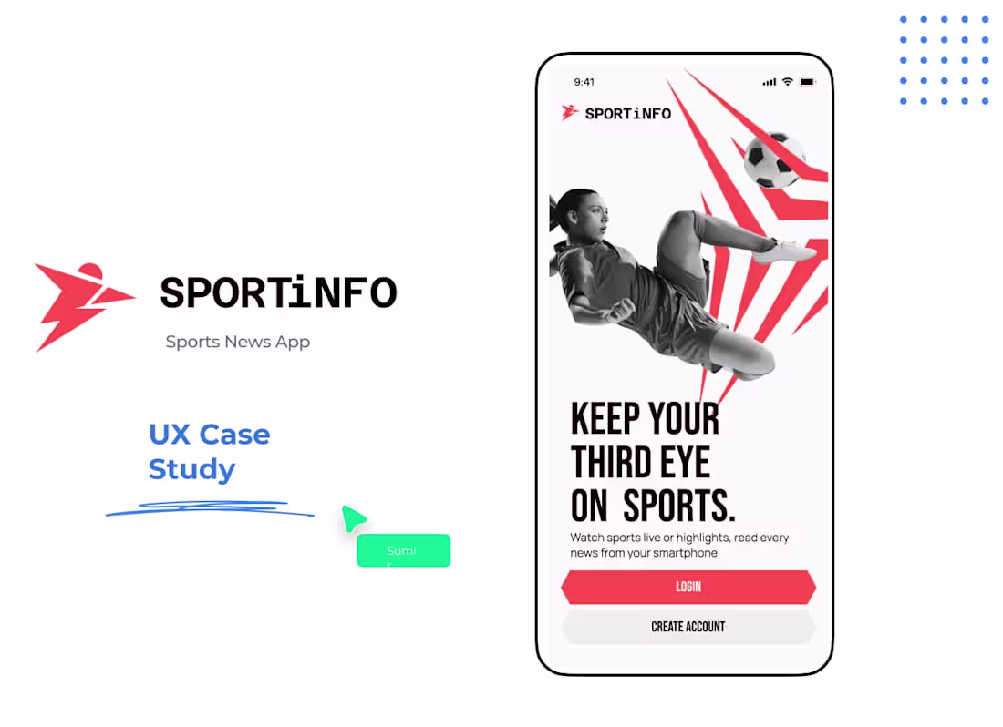 Cover image for SPORTiNFO - Website Design 