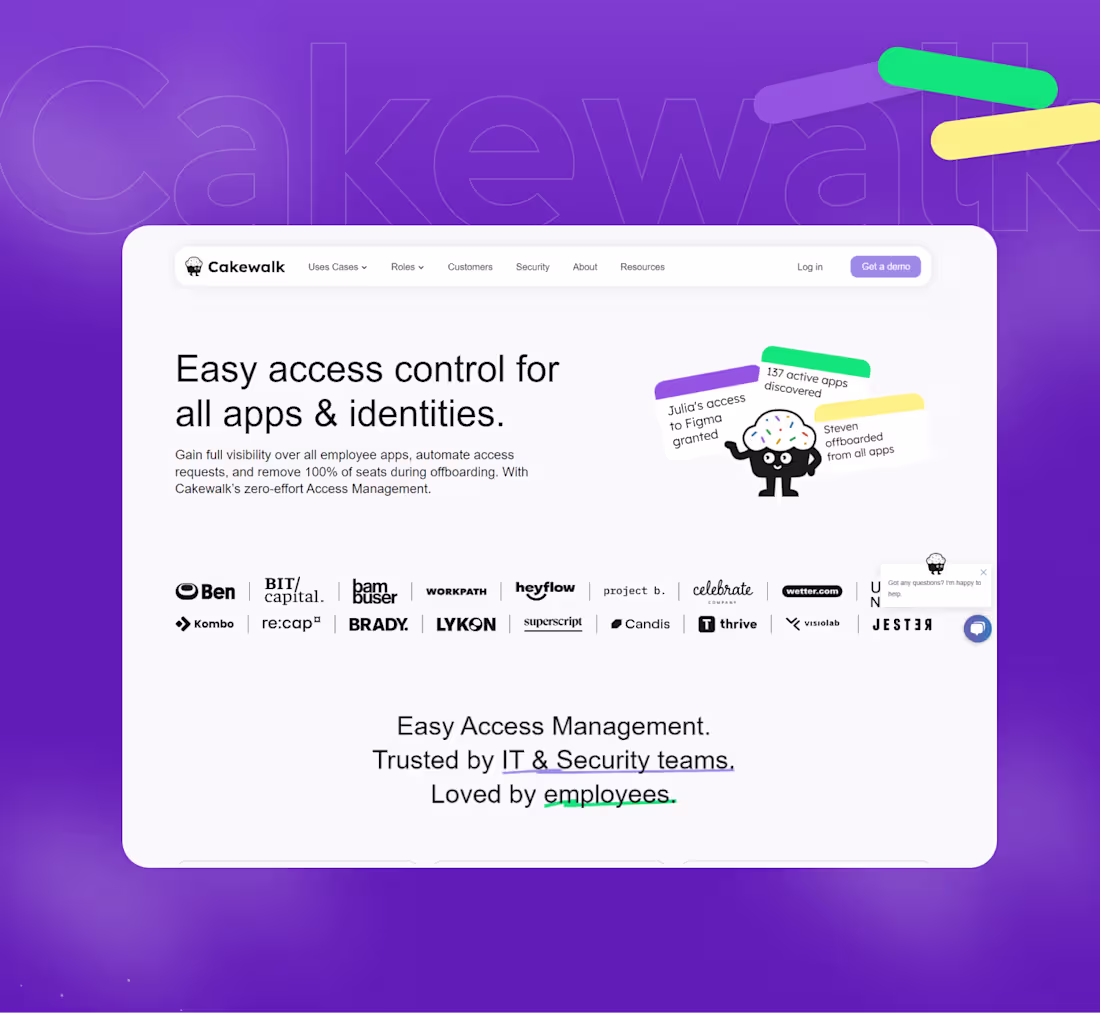 Cover image for Cake Walk | SaaS Webflow Website