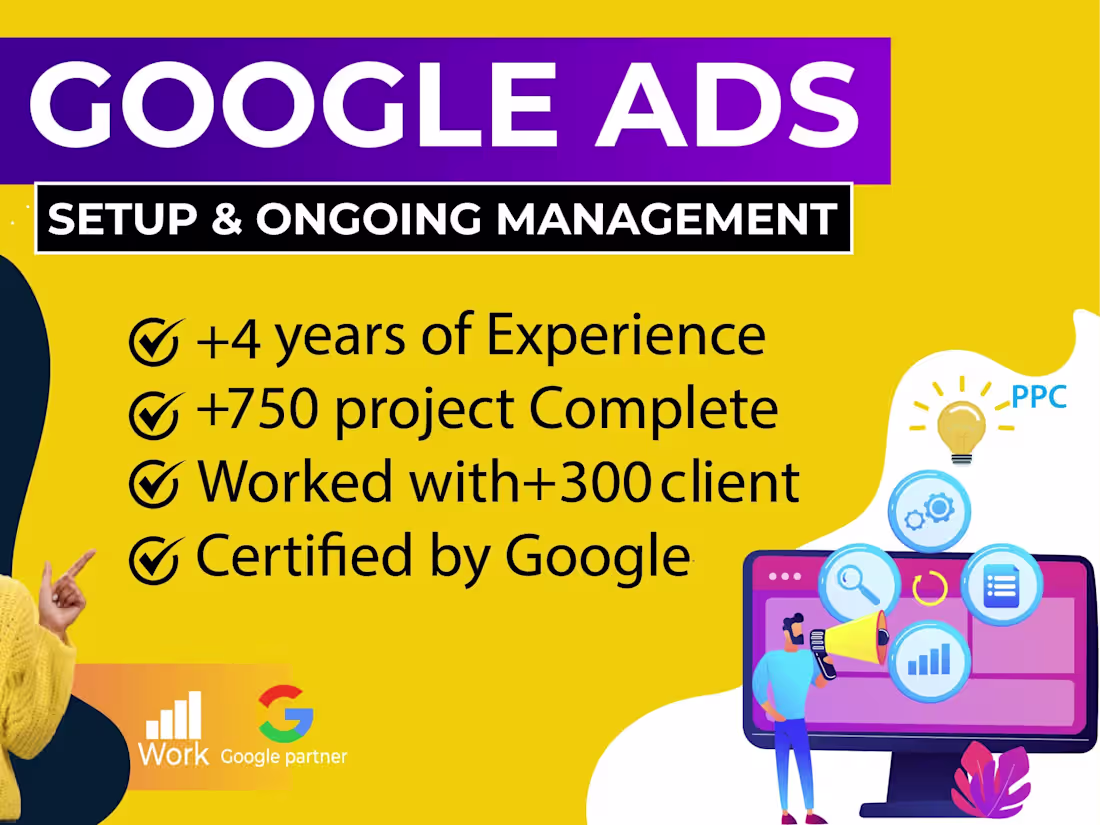 Cover image for I will setup  profitable Google Ads Campaign 