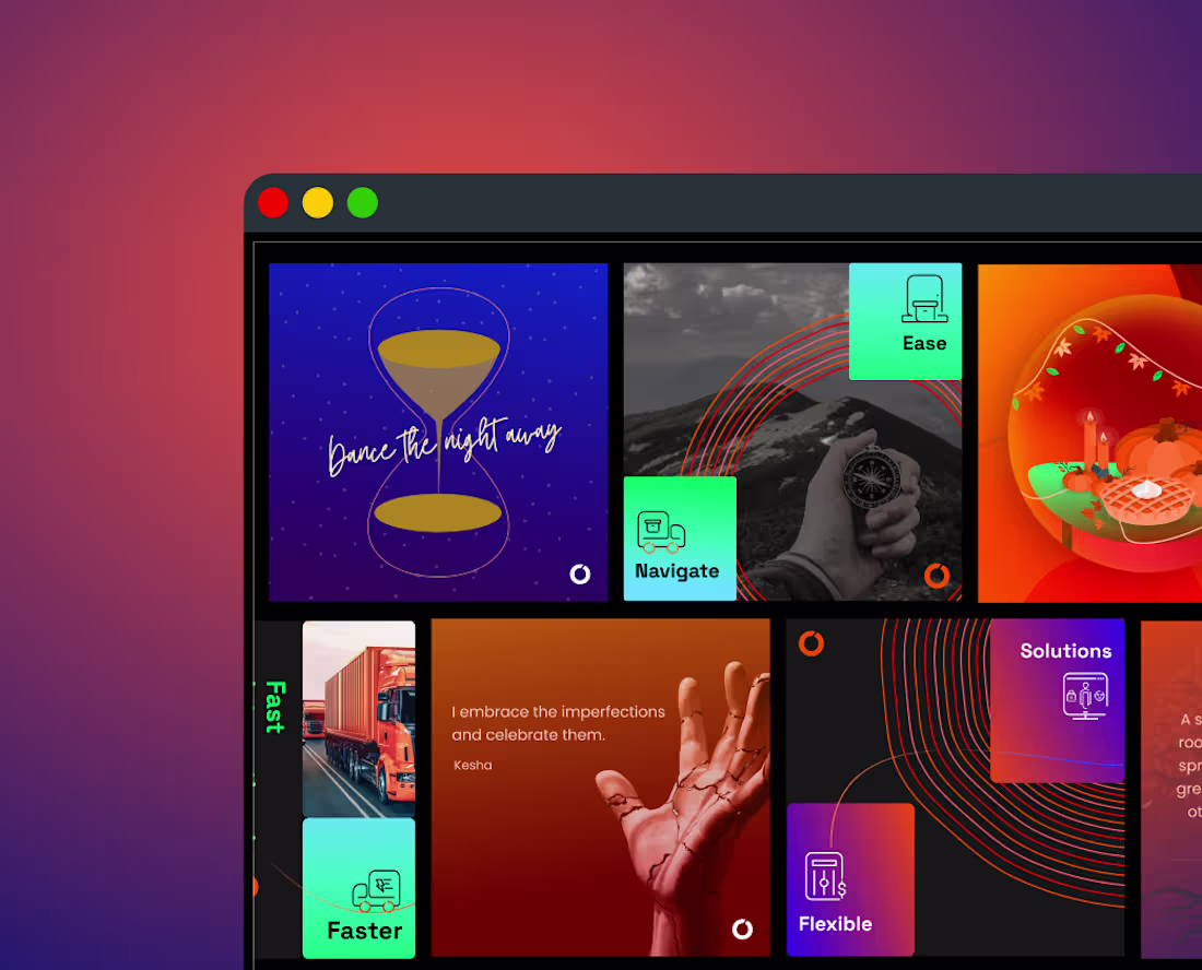 Cover image for OrangeDS Social Media Visual Design Project