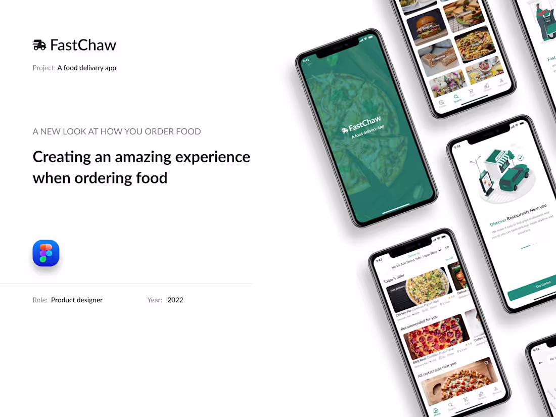Cover image for FastChaw: A Food Delivery Mobile App