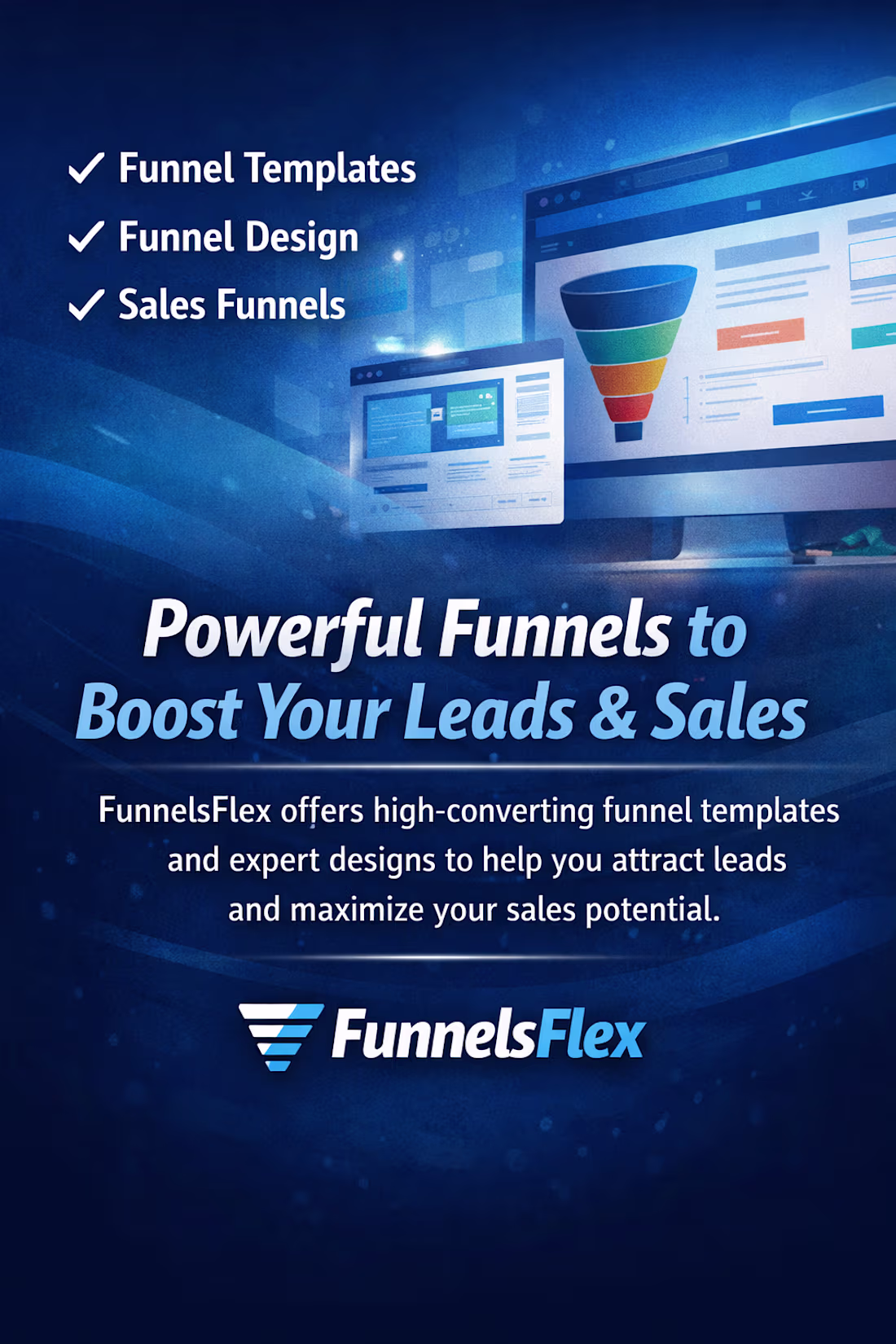 Cover image for FunnelsFlex creates high-converting GoHighLevel funnels