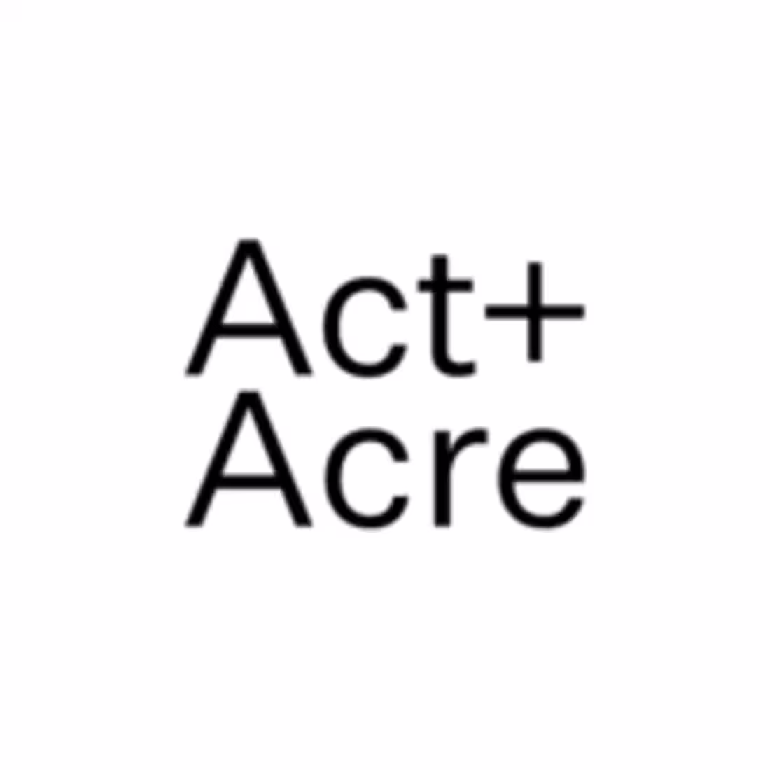 Cover image for Act+Acre Work