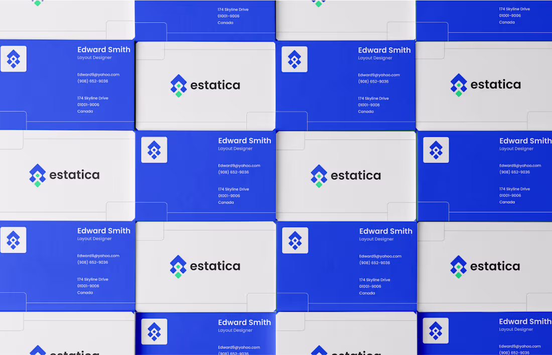Cover image for Estatica | Real Estate Brand Identity