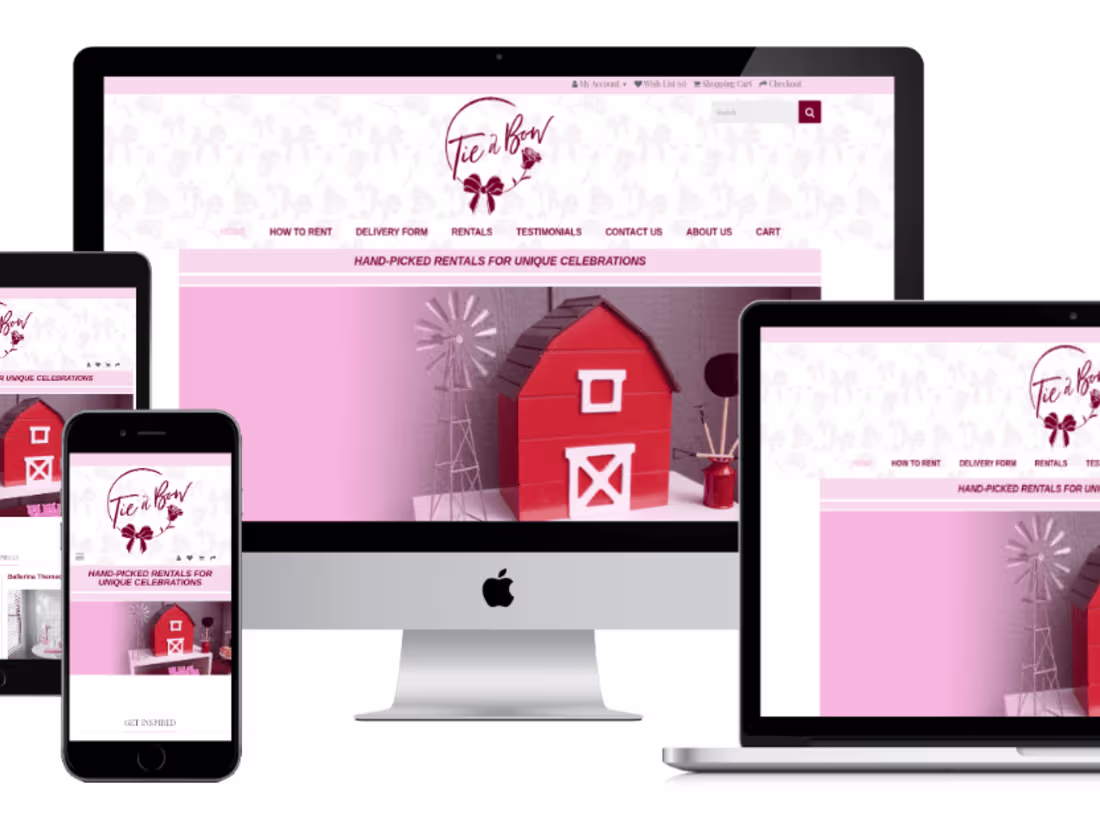 Cover image for Custom Built Rental Website