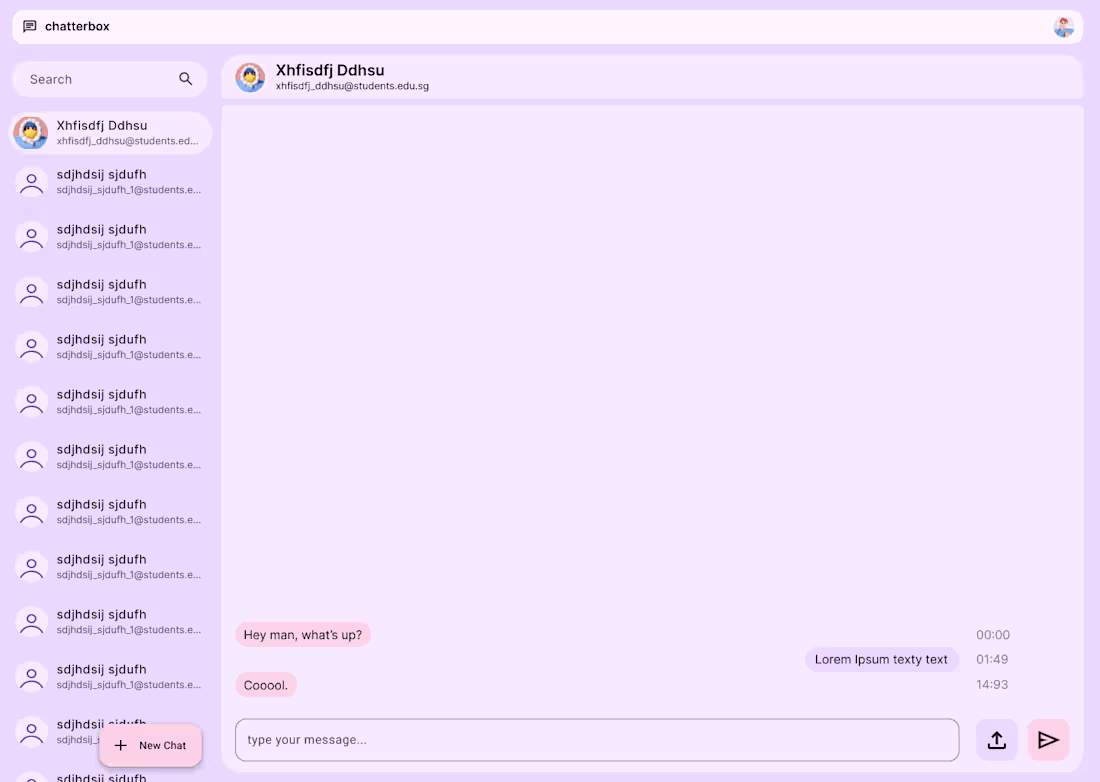 Cover image for Chatterbox: Design