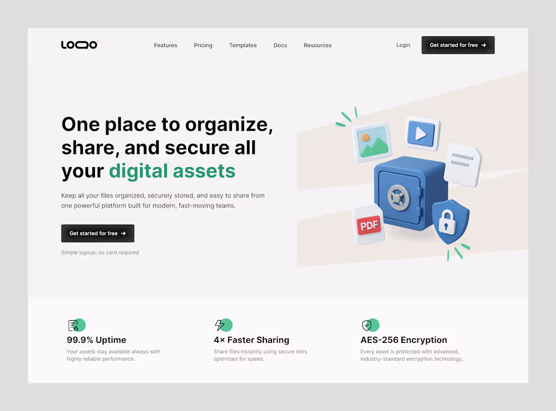 Cover image for One place to organize, share, and secure all your digital as...