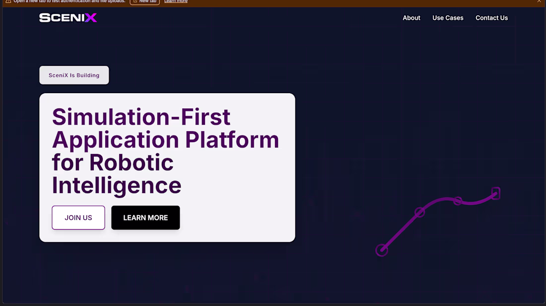 Cover image for Finished the landing page for