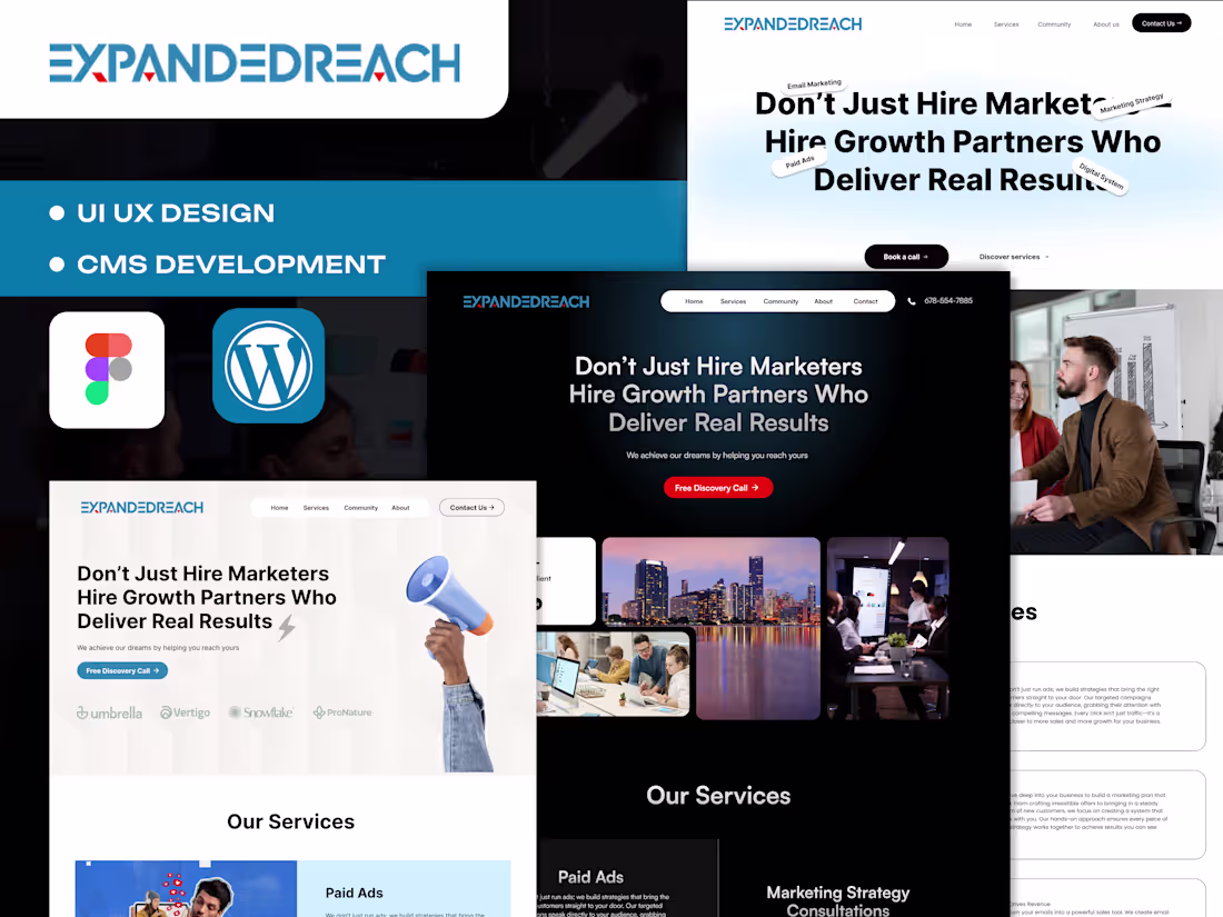 Cover image for Expanded Reach WordPress Website Development
