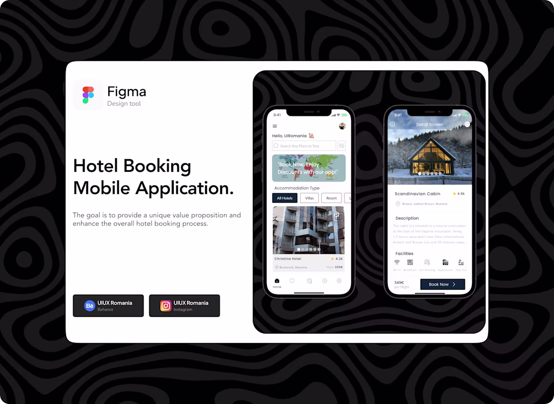 Cover image for Hotel Booking Mobile App.