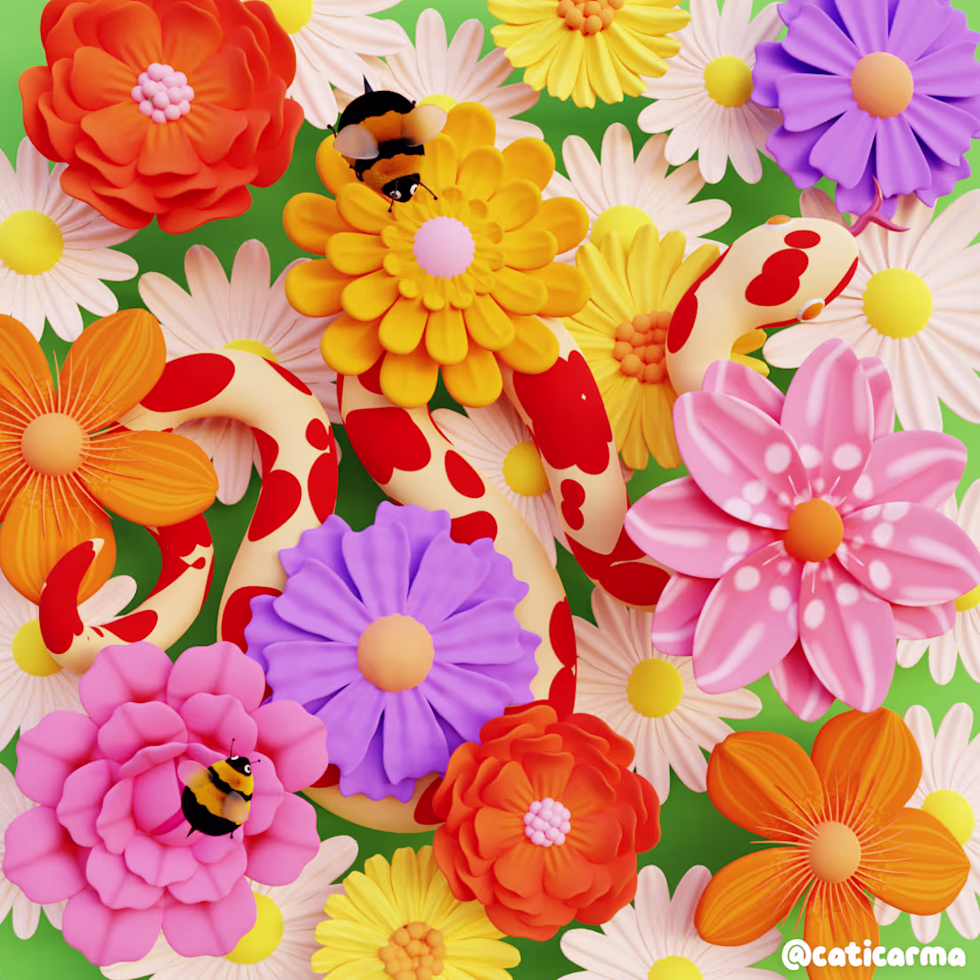 Cover image for 3d illustrations of different things 🤖