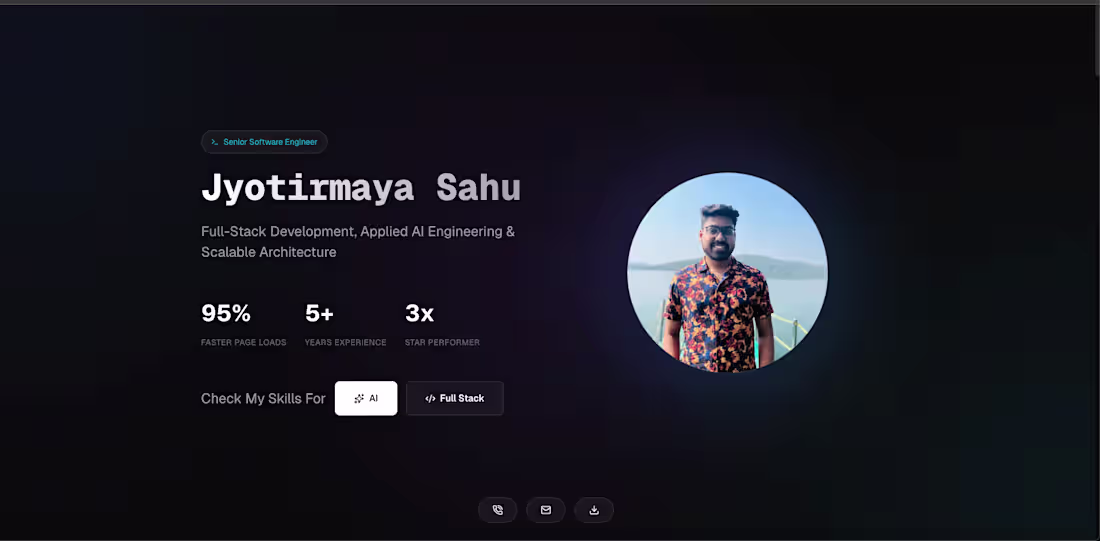 Cover image for Hi there 👋 I’m a Full-Stack / Frontend Engineer with strong...