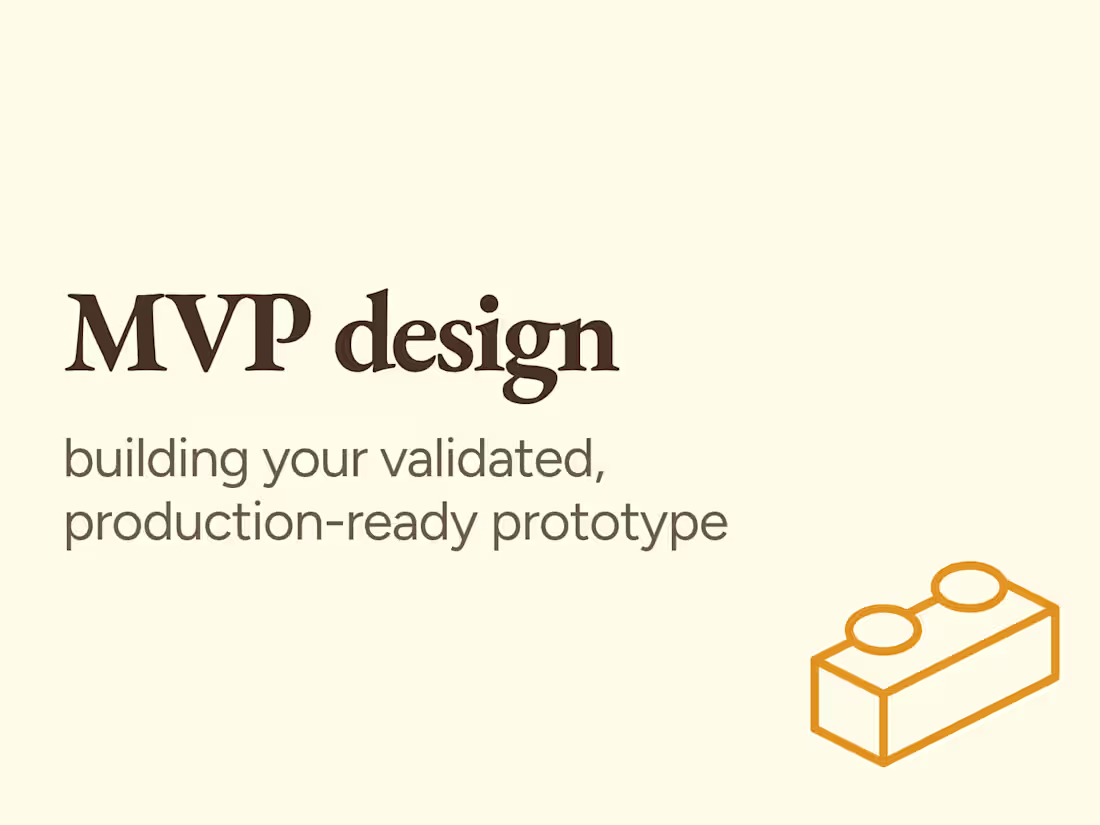 Cover image for MVP Design: Crafting your App/Web Product